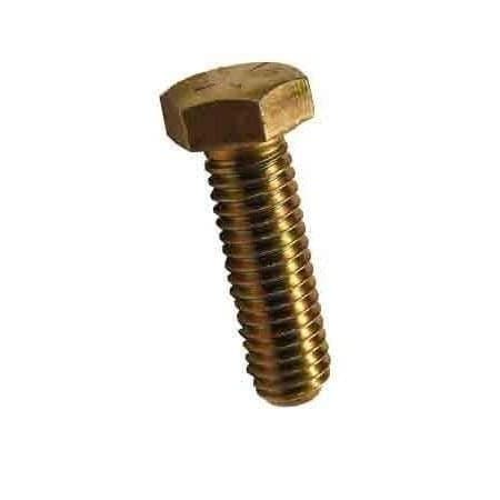 Newport Fasteners Class 10.9, M12-1.75 Hex Head Cap Screw, Zinc Yellow Steel, 55 mm L, 275 PK 178071-275